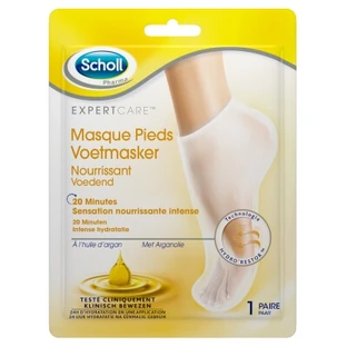 Scholl Expertcare Voedend voetmasker met arganolie, 1 paar