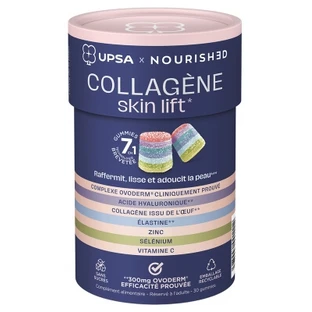 UPSA x Nourished Collagen Skin Lift 7 en 1, 30 gominolas