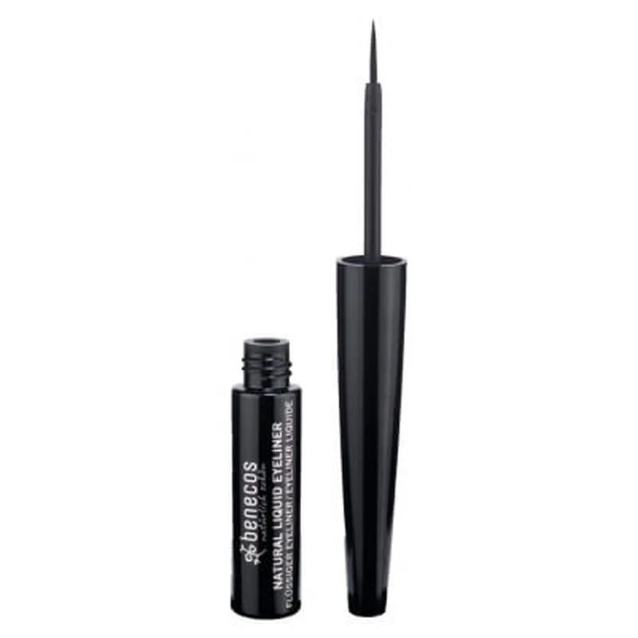 Delineador líquido negro Benecos, 3 ml