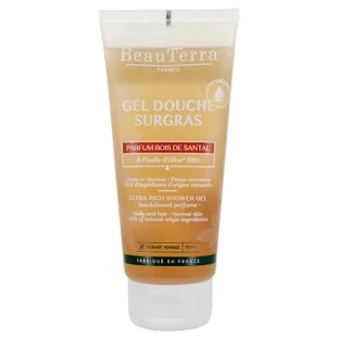 BeauTerra Gel Douche Surgras Bois de Santal 100 ml