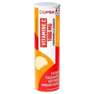 UPSA Vitamin C 1000 mg, 15 Chewable Tablets