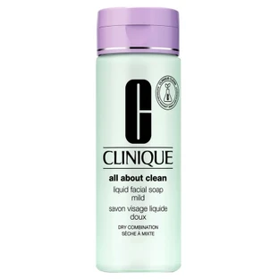Jabón facial líquido suave de Clinique para piel seca y mixta, 200 ml