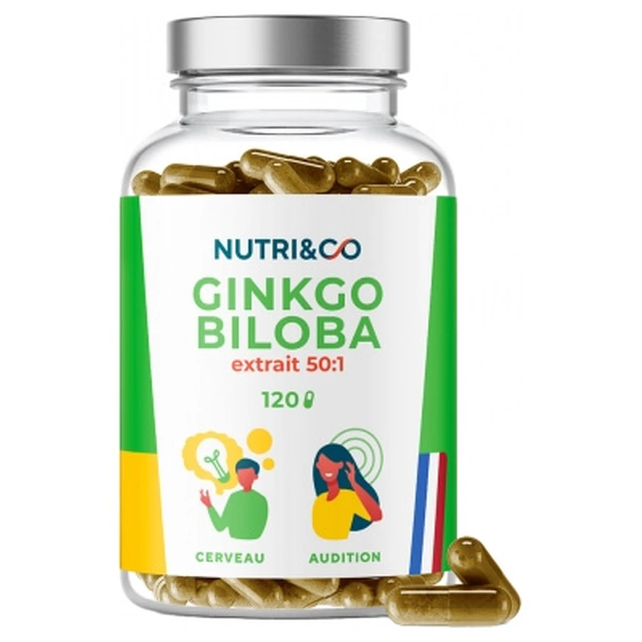 Nutri&Co Ginkgo Biloba 120 capsules