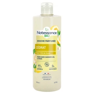 Natessance Bio-Duschgel mit Zitronenduft, 500 ml