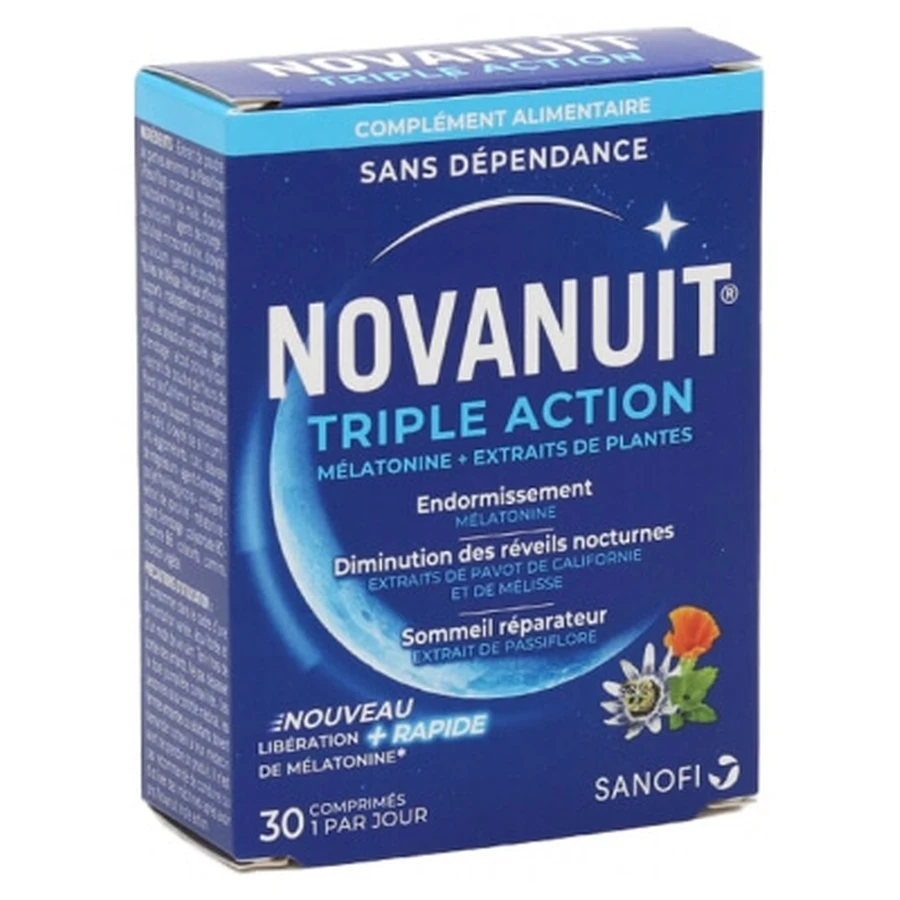 Sanofi Novanuit Triple Action 30 Tabletten