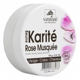 Naturado en Provence Biologische rozenbottel-sheaboter 135 g