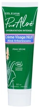 Pur Aloé Cremă de noapte bio pentru față cu hidratare intensă 50 ml