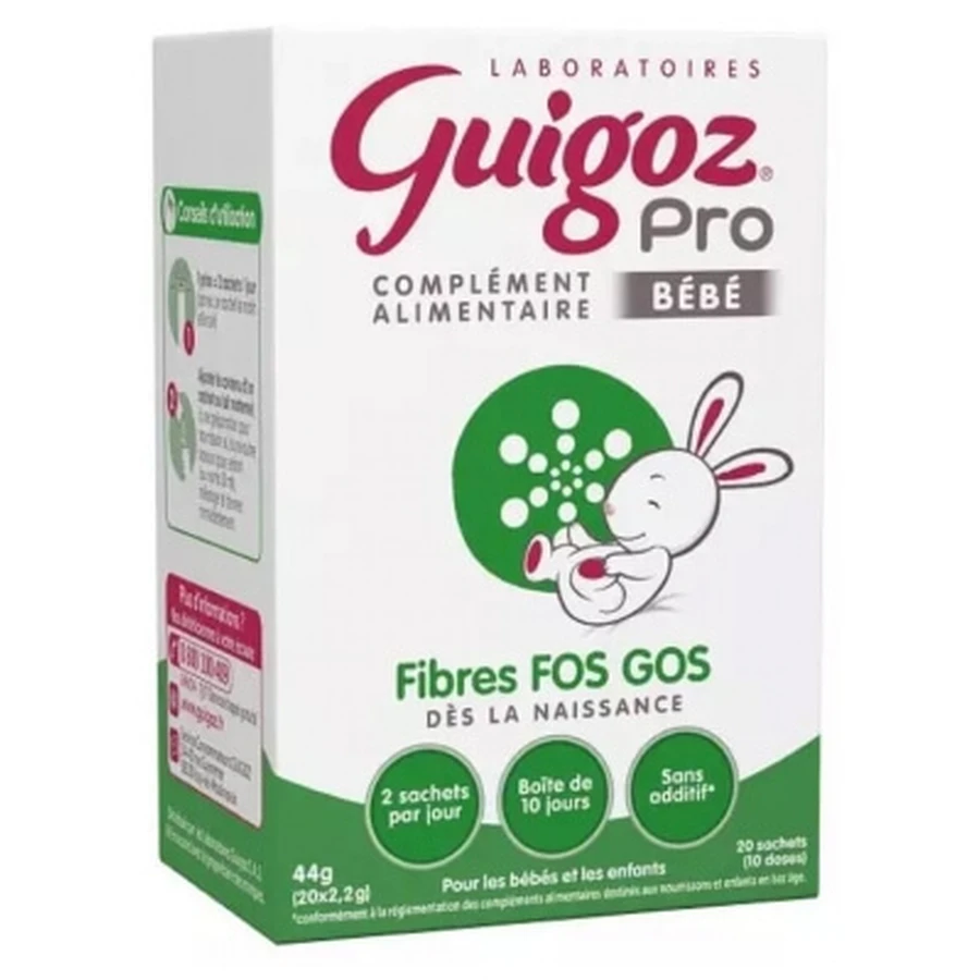 Guigoz Pro Bébé Fibres FOS GOS 44 g