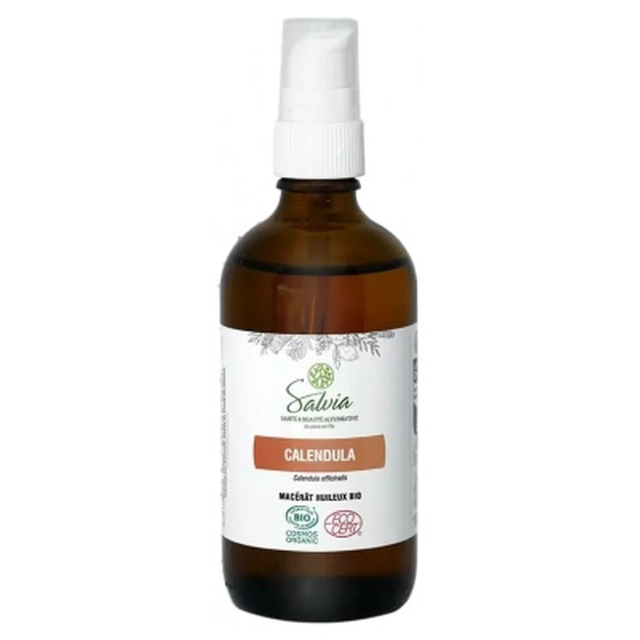 Salvia Nutrition Organic Calendula Oil Tincture 100 ml