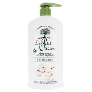 Le Petit Olivier Extra sanfte & feuchtigkeitsspendende Duschcreme mit Baumwollmilch 750 ml
