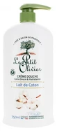 Le Petit Olivier Extra Gentle &amp; Moisturizing Cotton Milk Shower Cream 750 ml