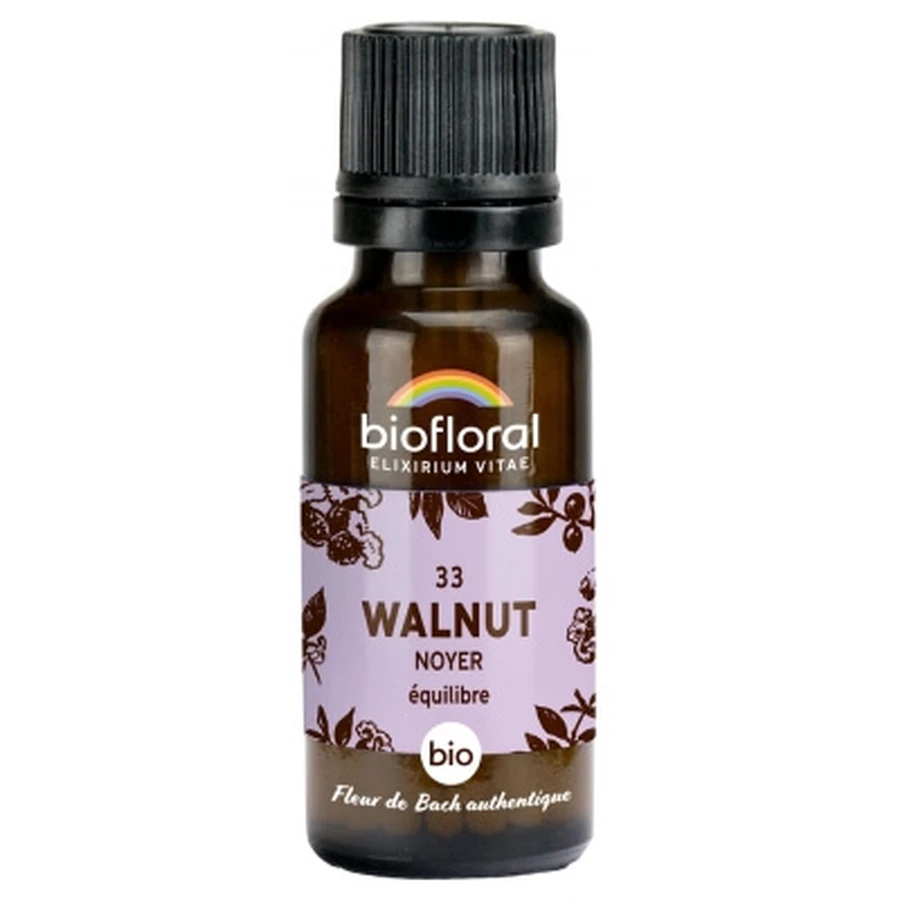 Biofloral Rimedi floreali di Bach 33 Walnut Biologico 19,5 g