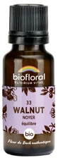 Biofloral Rimedi floreali di Bach 33 Walnut Biologico 19,5 g