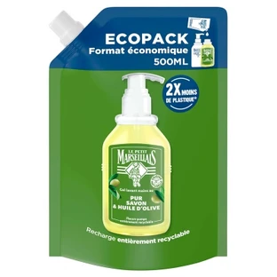 Le Petit Marseillais Pure Soap & Olive Oil Hand Wash Eco-Refill 500 ml