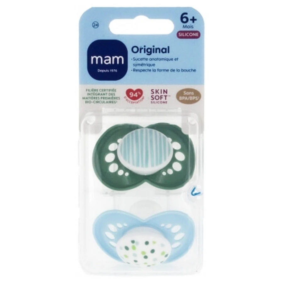 MAM 2 Original Classic-fopspenen, vanaf 6 maanden