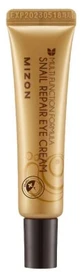 Crema reparadora para el contorno de los ojos con extracto de caracol de Mizon, 15 ml