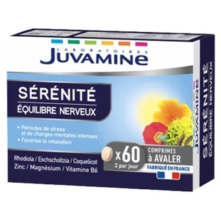 Juvamine Serenity & Nervous System Balance, 60 Tablets