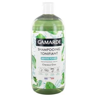 Gamarde Biologische Pepermunt Verfrissende Shampoo voor Vettig Haar, 500 ml