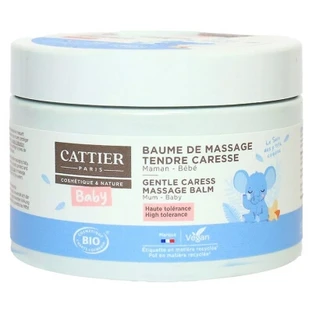 Bálsamo de masaje «Caricia Suave» ecológico de Cattier Baby, 100 g