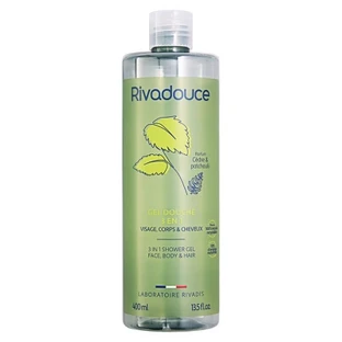 Rivadouce Gel Douche 3en1 Cèdre & Patchouli 400 ml