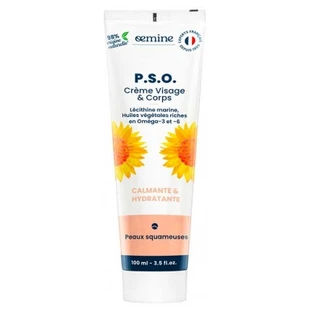 Oemine P.S.O. Crema calmante e hidratante para rostro y cuerpo, 100 ml