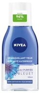 Desmaquillante bifásico de Nivea para la zona sensible de los ojos, 125 ml