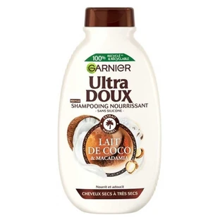 Garnier Ultra Doux Pflegeshampoo für trockenes bis sehr trockenes Haar, 400 ml