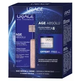 Uriage Age Absolu Mikro-Aufbauserum mit Kollagen-Booster 30 ml + kostenlose aufbauende Rosencreme 15 ml