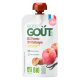 Good Goût Appel en Kastanje, voor baby’s vanaf 4 maanden, biologisch, 120 g
