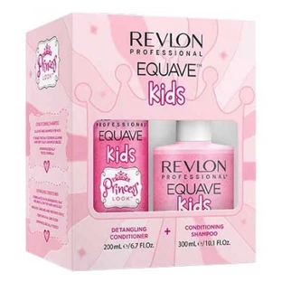 Revlon Professional Equave Kids Princess Look: champú y acondicionador de fresa, 300 ml + tratamiento desenredante con aroma a fresa, 200 ml