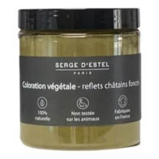 Serge d'Estel plantaardige haarkleuring: donkerbruine highlights