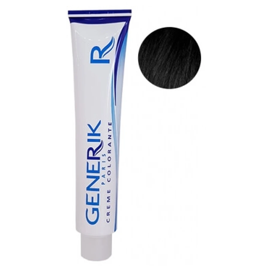 Crema tinte para el pelo Generik n.º 1, negro