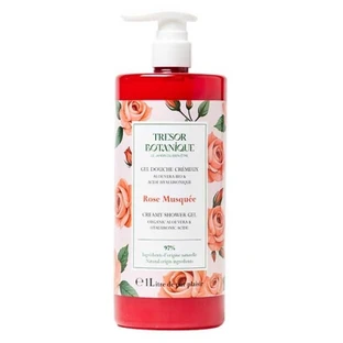 Gel de ducha cremoso de rosa mosqueta Trésor Botanique, 1 L