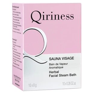 Qiriness gezichtssauna met aromatisch stoombad, 10 steentjes à 8 g