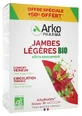 Arkopharma Arkofluides Jambes Légères Bio 20 Ampoules + 10 Ampoules Offertes
