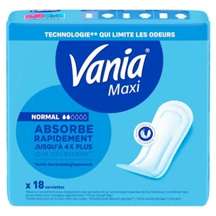 Vania Maxi Comfort Regular, 18 Pads