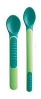 MAM Temperature-Sensitive Spoons + Case, 6 Months and Up