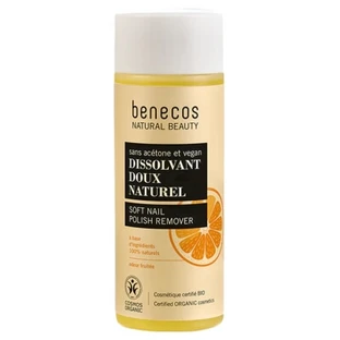 Quitaesmalte natural y ecológico Benecos, suave, 125 ml