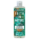 Faith In Nature Kokosnuss-Shampoo für normales bis trockenes Haar, 400 ml