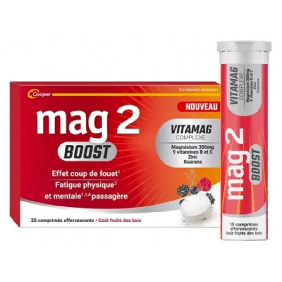 Mag 2 Boost 20 Effervescent Tablets