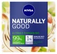 Nivea Naturally Good Cremă de noapte regenerantă cu ulei de argan 50 ml