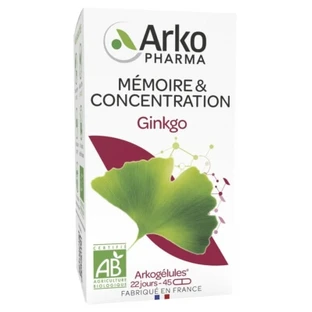 Arkopharma Arkogélules Ginkgo Bio 45 Gélules