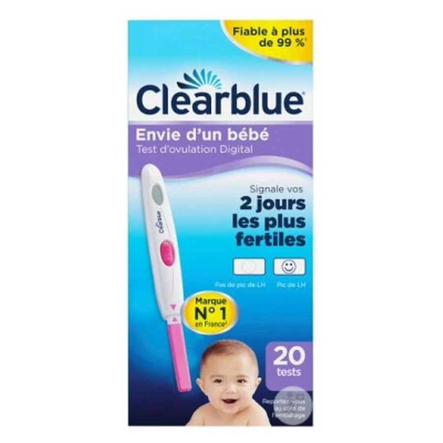 Clearblue 2-Tage-Digital-Ovulationstest, 20er-Packung