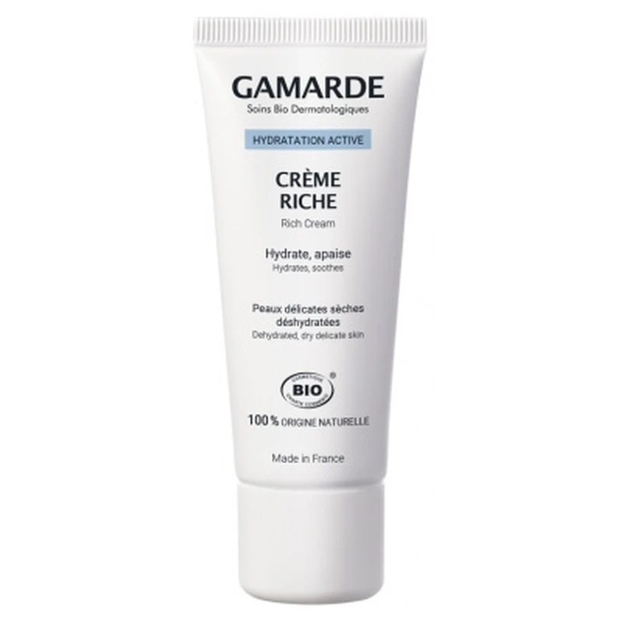 Gamarde Active Hydration Biologische Rijke Crème 40 ml