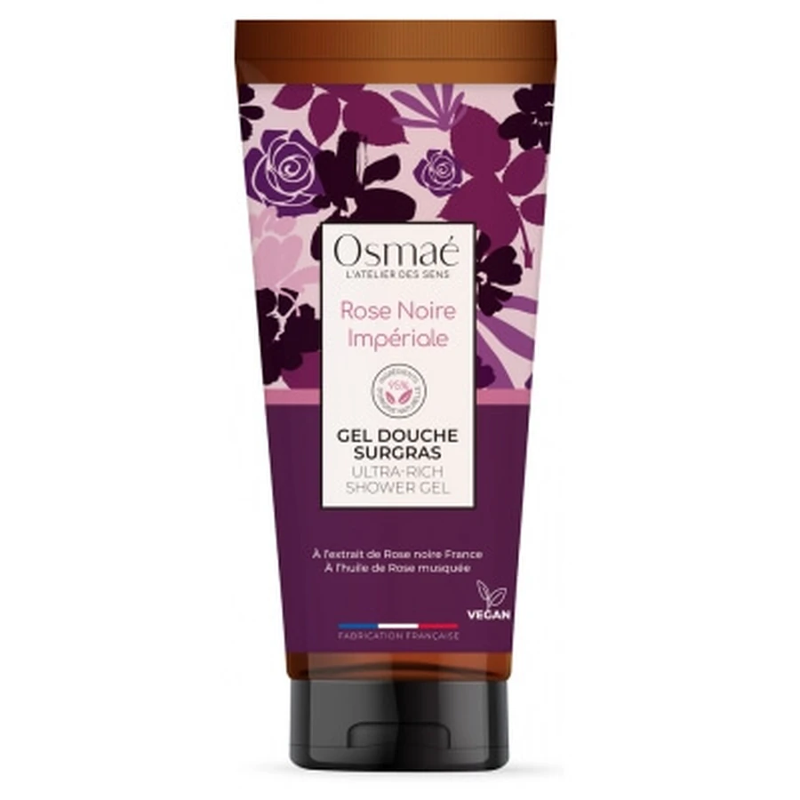 Osmaé Gel Douche Surgras Rose Noire Impériale 200 ml