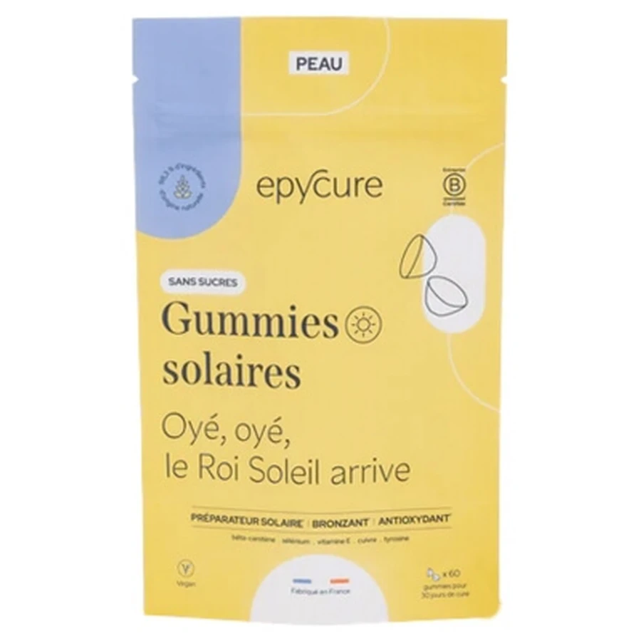 Gominolas Epycure Sun, 60 gominolas