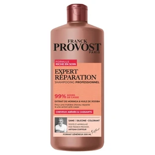 Champú reparador Franck Provost Expert para cabello dañado y quebradizo, 500 ml