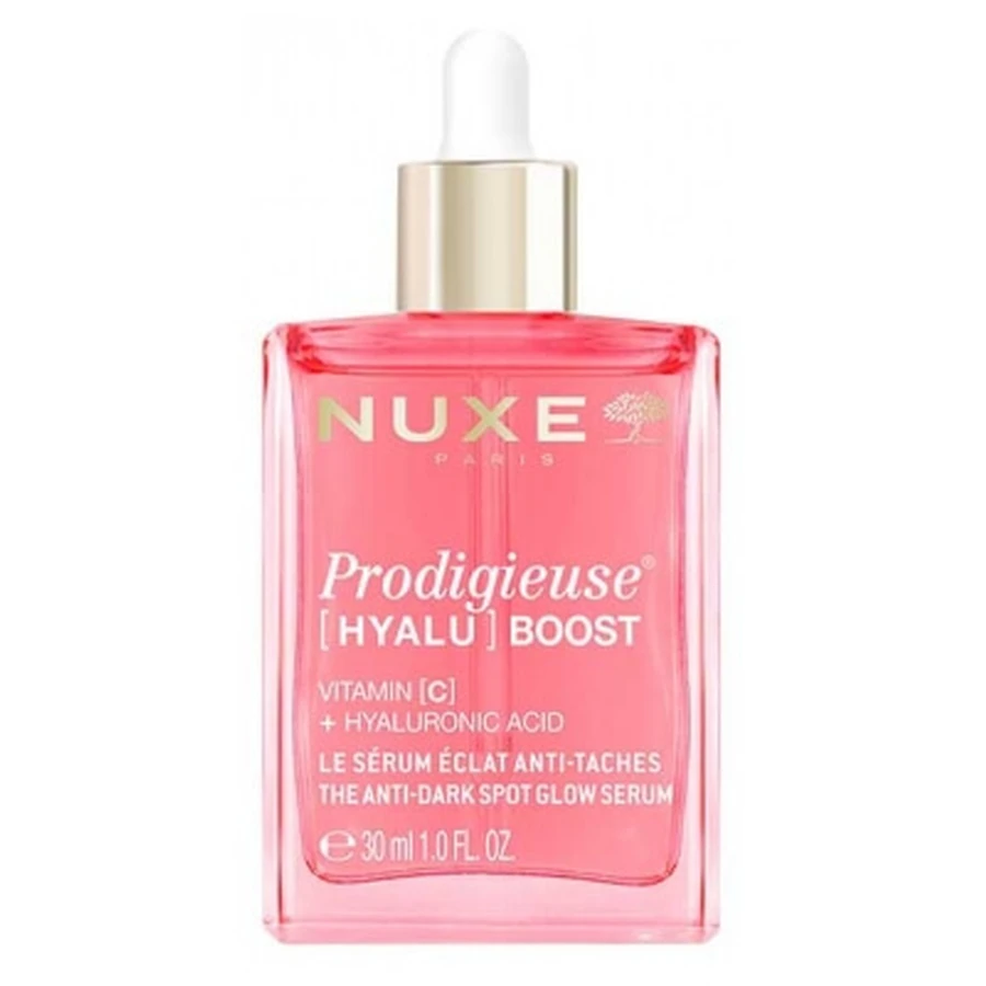 Nuxe Prodigieuse Hyalu Boost – Serum zur Steigerung der Ausstrahlung und gegen Pigmentflecken, 30 ml