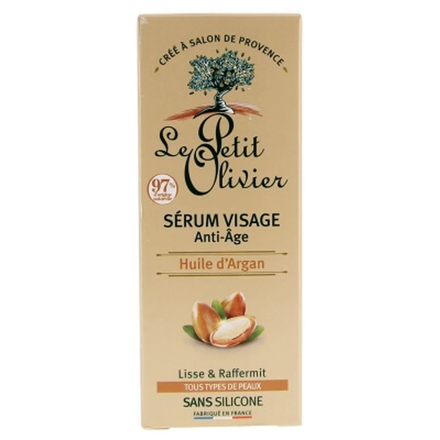 Le Petit Olivier Anti-Aging-Arganöl-Gesichtsserum, 30 ml