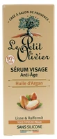 Sérum facial antienvejecimiento con aceite de argán de Le Petit Olivier, 30 ml